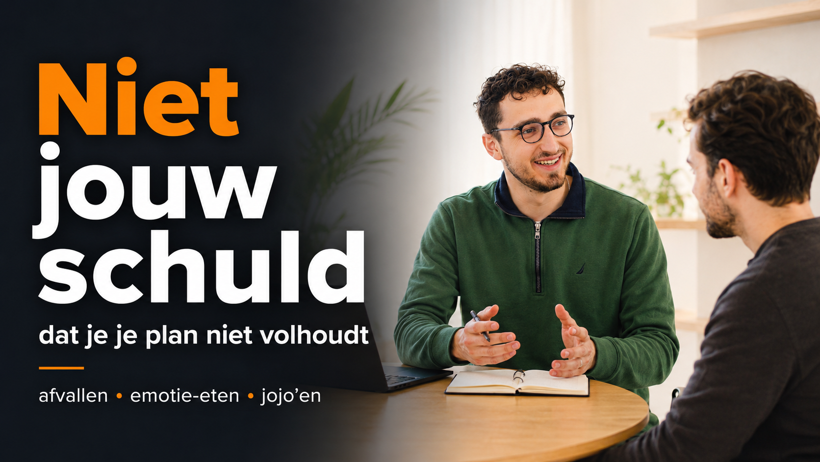 Het is niet jouw schuld dat je niet aan je plan kan houden