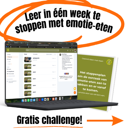 7-daagse challenge: Vrij van emotie-eten